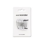 Set de Mini Mosquetones AND WANDER White - flat 2200 x 2700 transparente