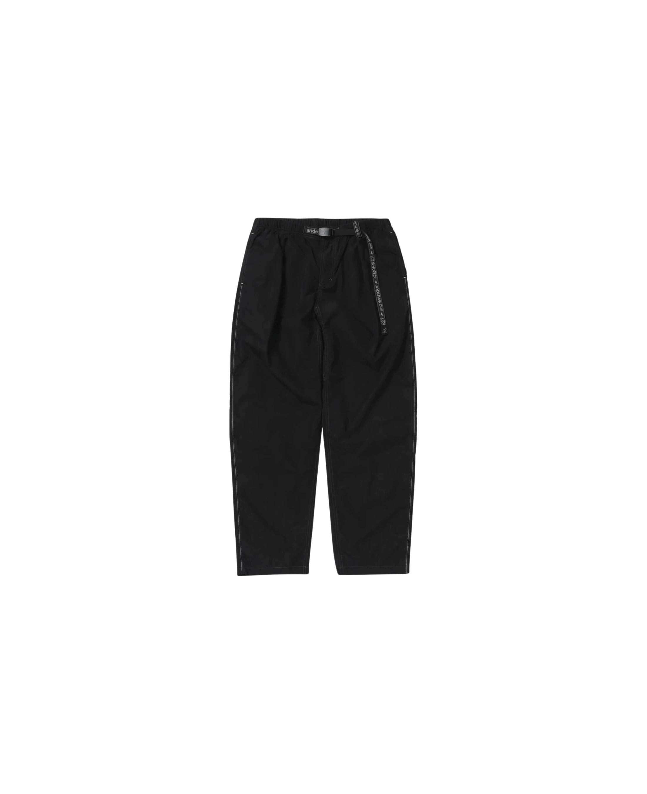 Pantalones AND WANDER x GRAMICCI C/N Climbing Pant Black - flat 2200 x 2700 transparente