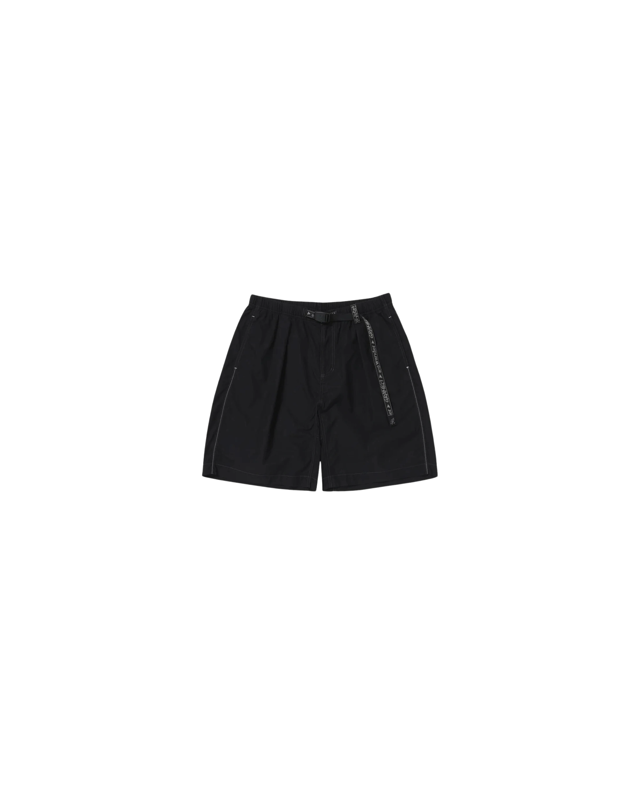 Bermudas AND WANDER x GRAMICCI C/N G-Short Black - flat 2200 x 2700 transparente