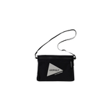 Sacoche AND WANDER x GRAMICCI Nylon Black - flat 2200 x 2700 transparente