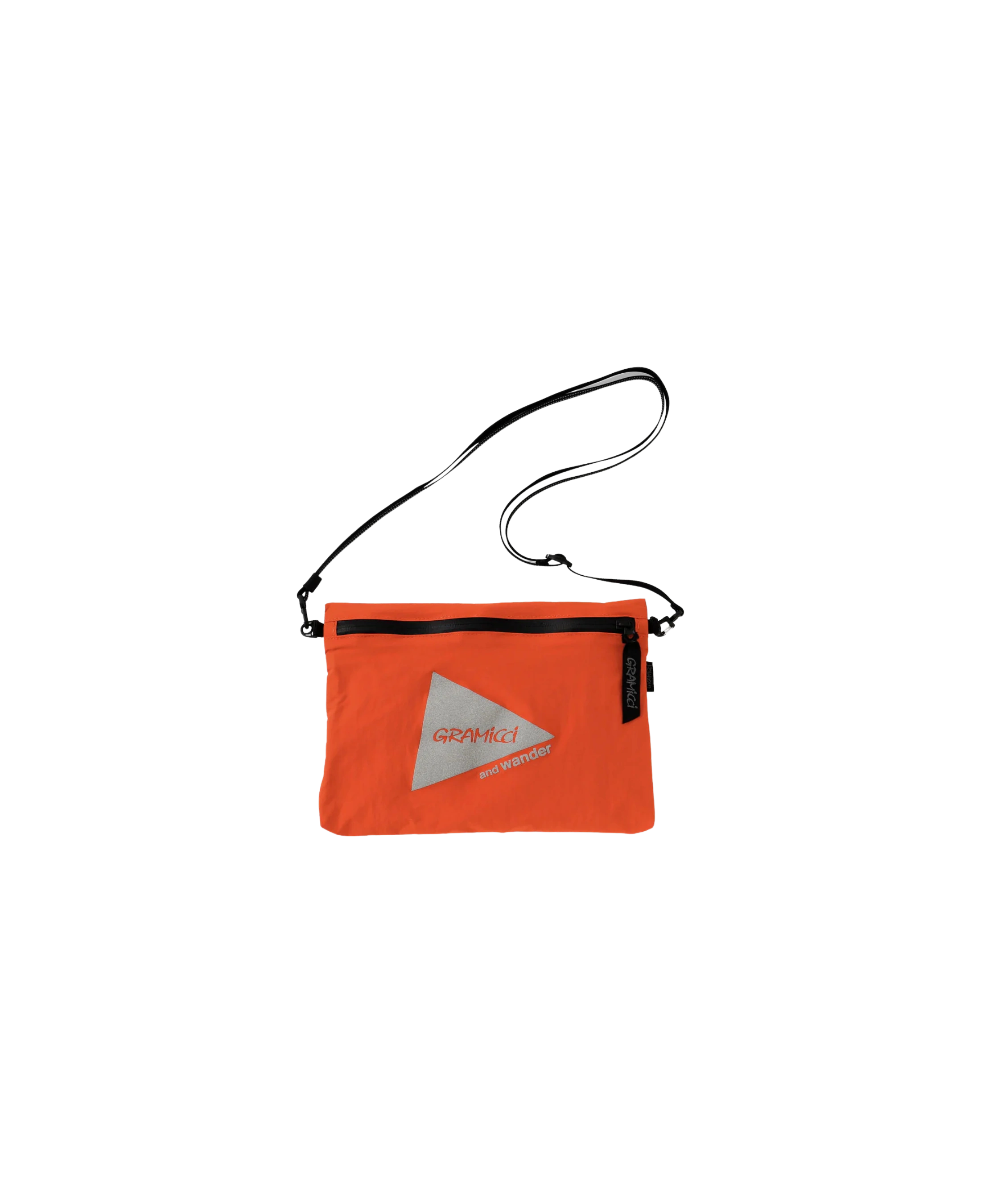 Sacoche AND WANDER x GRAMICCI Nylon Orange - flat 2200 x 2700 transparente