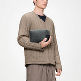 Neceser RAINS Impermeable Wash Bag Small Dark Grey