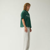 Camiseta NEW AMSTERDAM SURF ASSOCIATION Worked Logo Forest Green