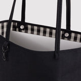Bolso Tote BAGGU Medium Nylon Reversible Black Mix