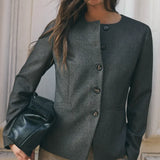 Blazer ESE O ESE Amal Grey Cheviot