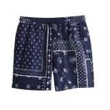 Bañador Farah Colbert Bandana Print In True Navy - ECRU