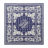 Bandana DEUS EX MACHINA Oahu azul — flat frontal transparente