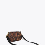 Bolso LOLA CASADEMUNT Bandolera Animal Print Logo LC Leopardo