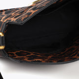 Bolso LOLA CASADEMUNT Bandolera Animal Print Logo LC Leopardo