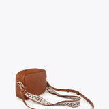 Bolso LOLA CASADEMUNT Bandolera Rombos Monograma Marrón