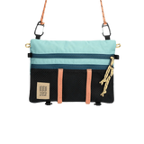 Bandolera Topo Designs Mountain Accesory Shoulder Bag Geode Green Black - ECRU