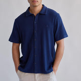 TWOTHIRDS Bayonneise Navy Blue Shirt