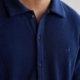 TWOTHIRDS Bayonneise Navy Blue Shirt