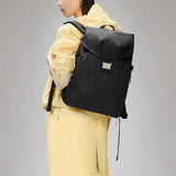 RAINS Rucksack Wasserdichter Valera Bucket Rucksack Schwarz