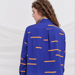 Camisa KUBRICK Azul Klein — fotografía oficial 2