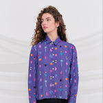 Camisa KUBRICK Morado — fotografía oficial 1