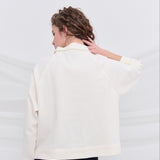 Sudadera IKALUK Blanco — fotografía oficial 2