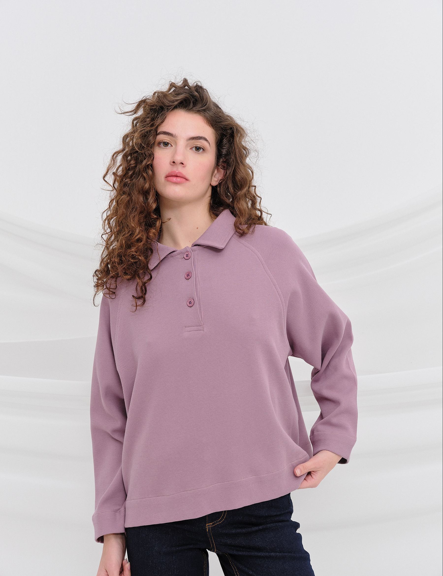 Sudadera IKALUK Lila — fotografía oficial 1