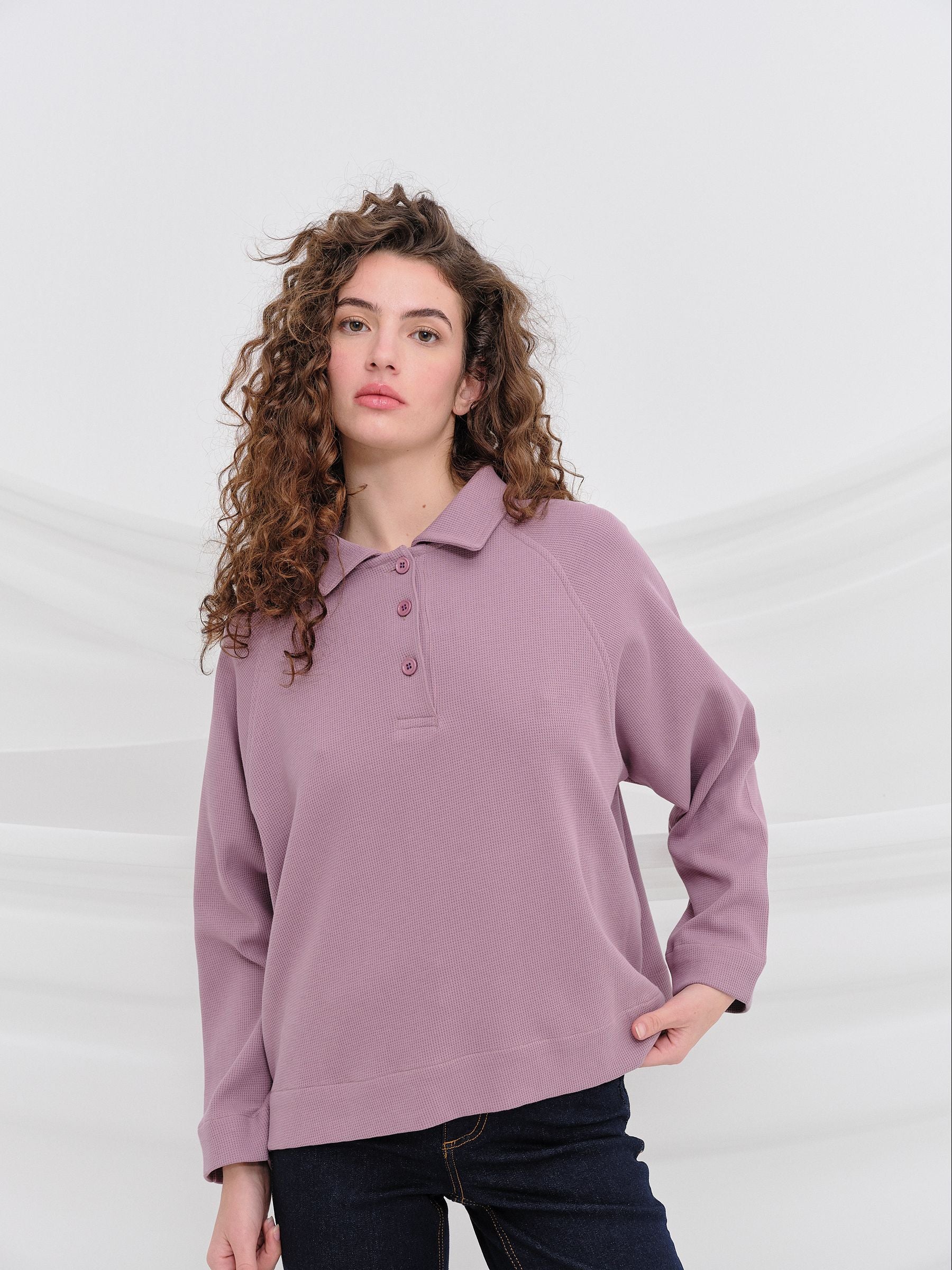 Sudadera IKALUK Lila — fotografía oficial 1