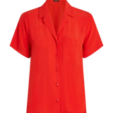 KING LOUIE Bella Sista Fire Red Blouse