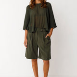 Bermuda SKFK Laida Verde Botella