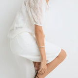 ESE O ESE Phoenix Off White Bermudashorts 