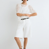 ESE O ESE Phoenix Off White Bermudashorts 