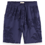 Bermuda Scotch & Soda Jacquard Towelling - ECRU