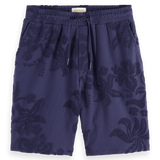 Bermuda Scotch & Soda Jacquard Towelling - ECRU