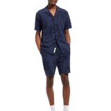 Bermuda Scotch & Soda Jacquard Towelling - ECRU