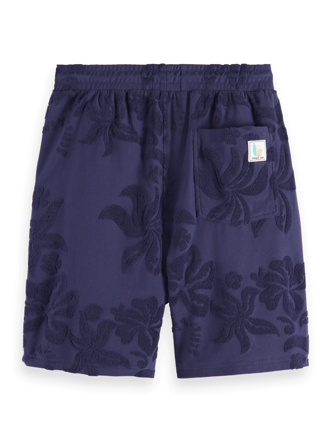 Bermuda Scotch & Soda Jacquard Towelling - ECRU
