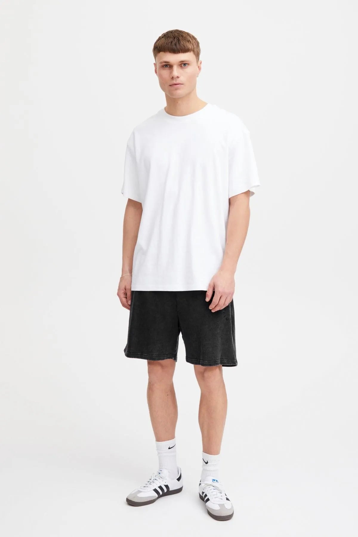 Bermuda !Solid Iason Black - ECRU