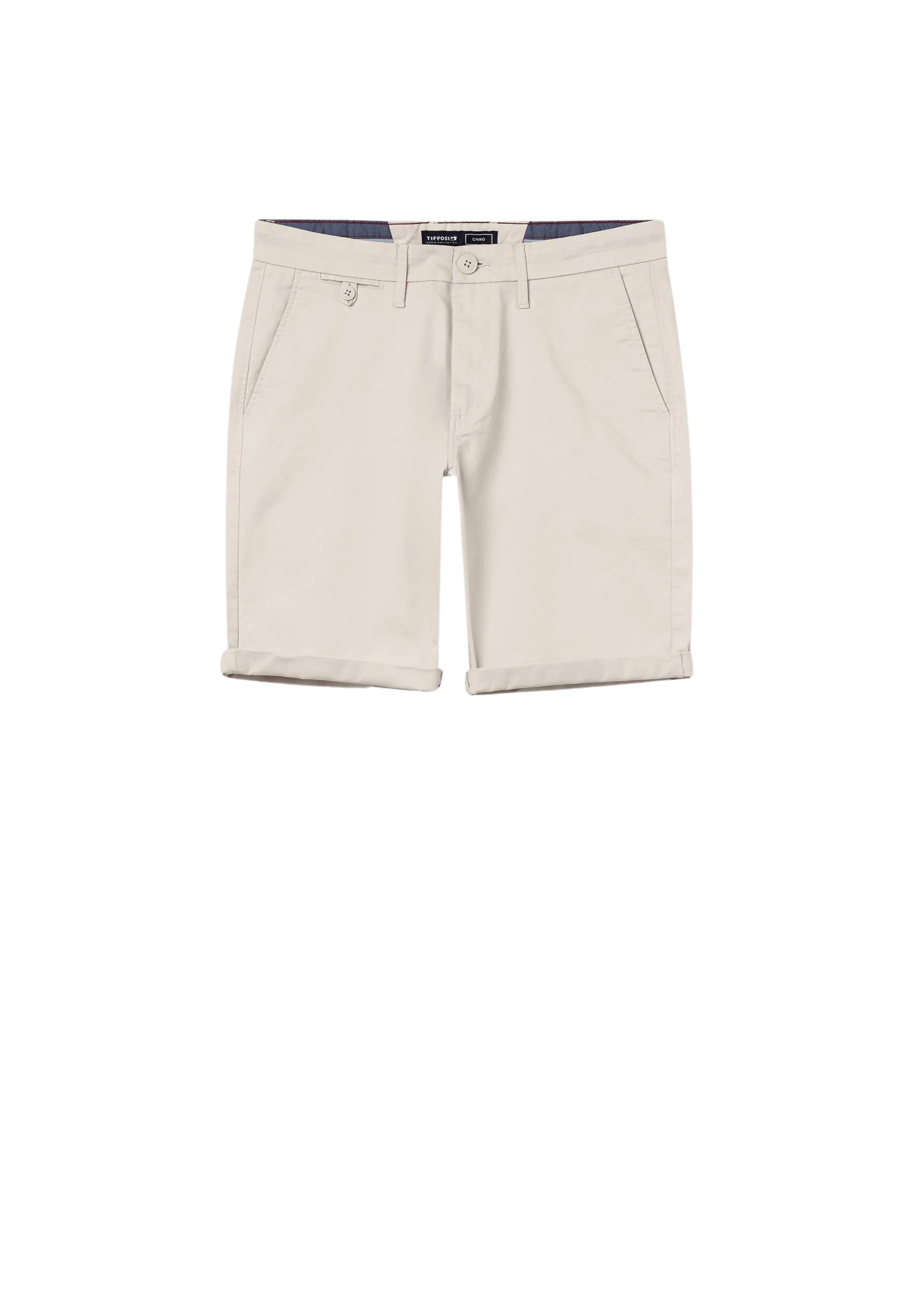 Bermuda TIFFOSI Chino Slim Fit Beige - ECRU