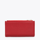 Billetera LOLA CASADEMUNT Monograma Rombos Roja