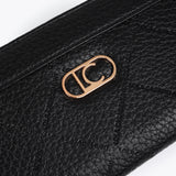 Billetera LOLA CASADEMUNT Monograma Rombos Negro
