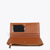 Billetera LOLA CASADEMUNT Monograma Rombos Marron