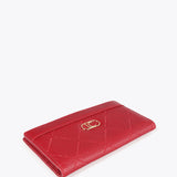 Billetera LOLA CASADEMUNT Monograma Rombos Roja