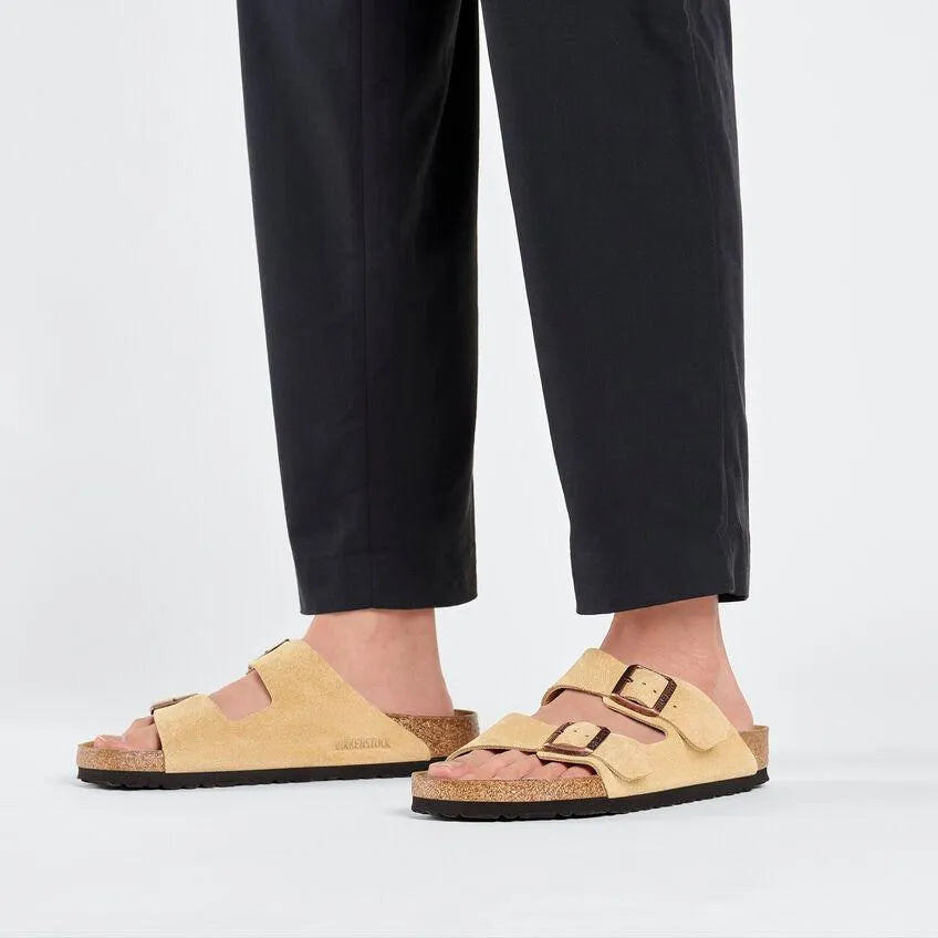 Birkenstock Arizona Ante Latte Cream - ECRU