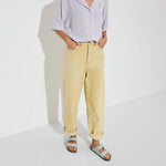 Birkenstock Arizona Plantilla Blanda Piel nubuc Matcha - ECRU