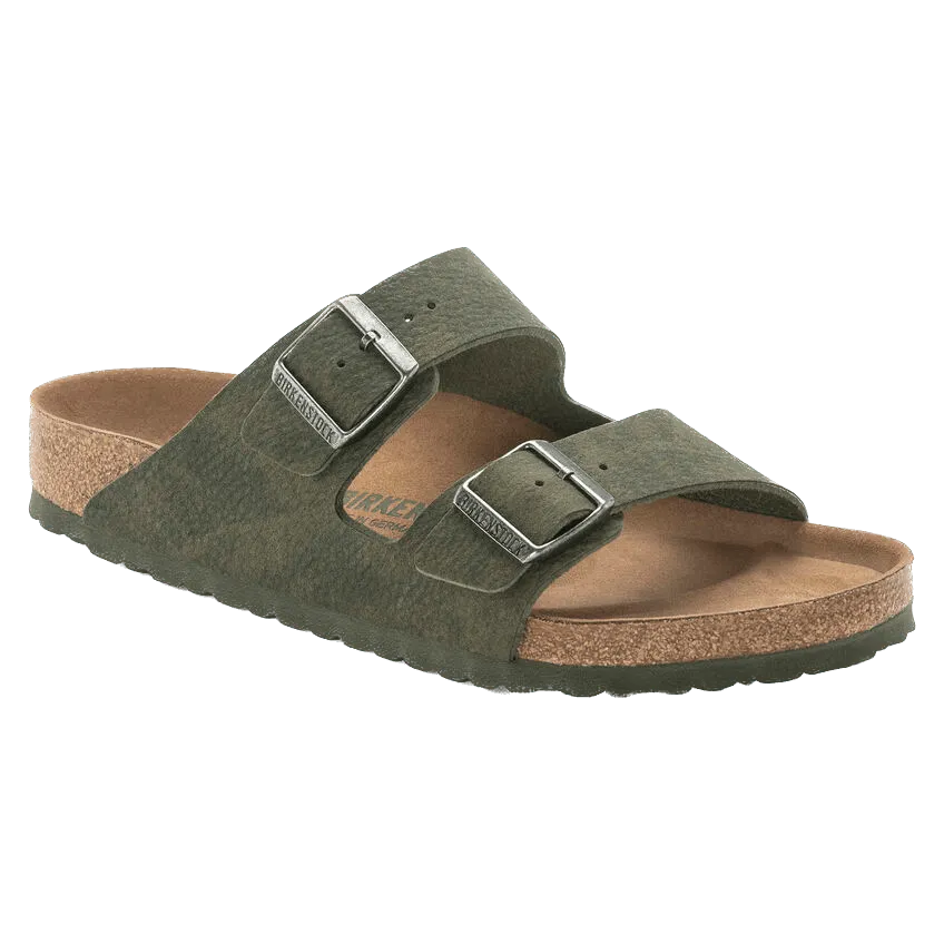 Birkenstock Arizona Vegan Microfibra Desert Dust Gray Thyme - ECRU