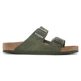 Birkenstock Arizona Vegan Microfibra Desert Dust Gray Thyme - ECRU