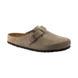 Zueco BIRKENSTOCK Boston Soft Footbed Taupe vista frontal