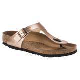 Birkenstock Gizeh Birko-Flor Metallic Copper - ECRU