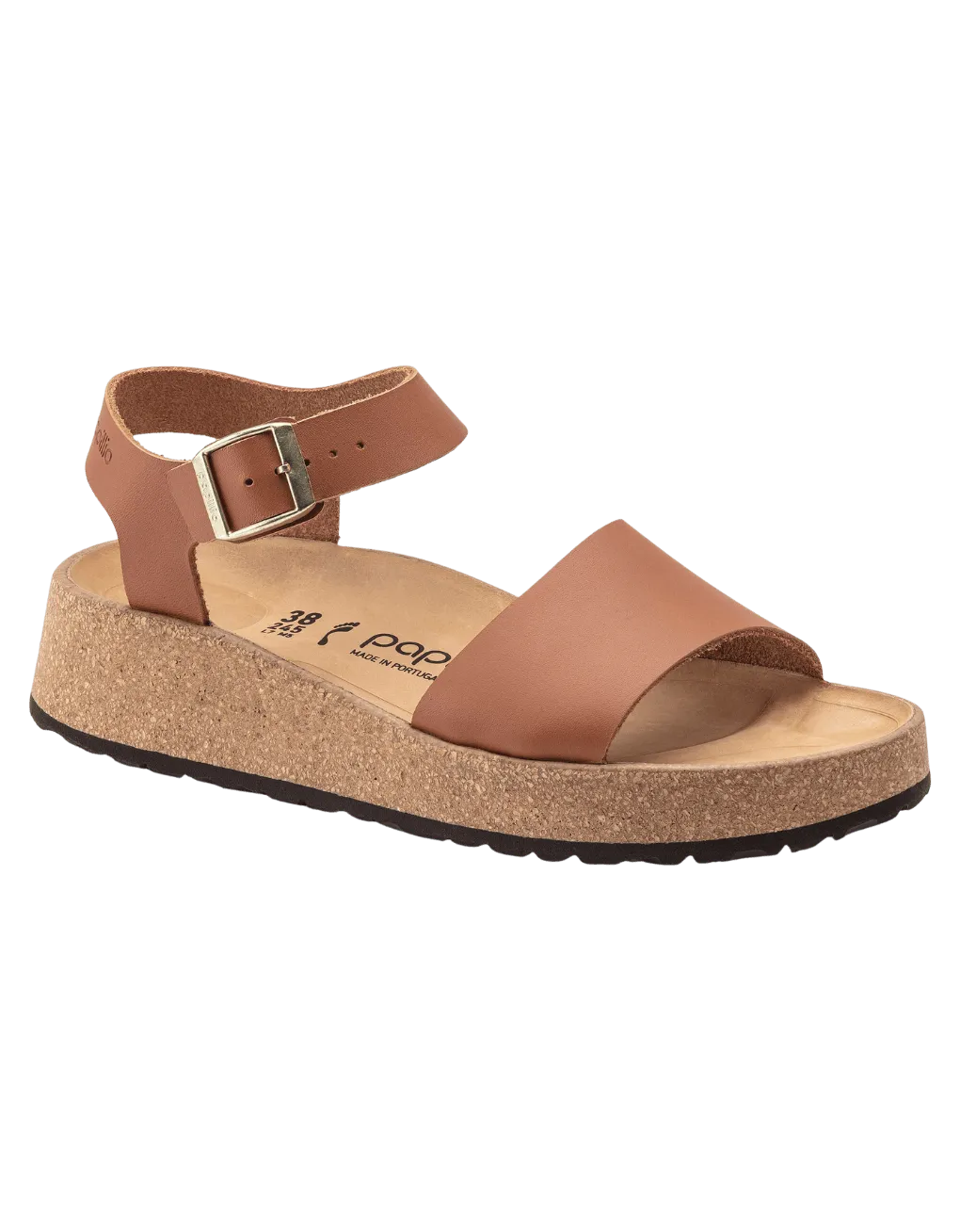 Birkenstock Glenda Cuero Natural Ginger Brown - ECRU