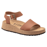 Birkenstock Glenda Cuero Natural Ginger Brown - ECRU