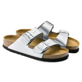 Birkenstock Arizona Birko-Flor Silber