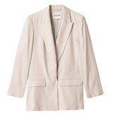 Blazer de lino Salsa Jeans - ECRU