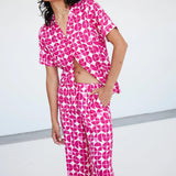 Blusa ICHI Nasreen Love Potion - ECRU