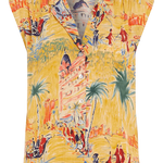 Blusa King Louie July Serafini Tuscan Yellow - ECRU