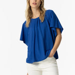 Blusa TIFFOSI Indigo - ECRU